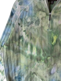 Image 5 of ♻️ UPCYCLED M Men's 100% Cotton Quarter Zip in Sublime Ice Dye