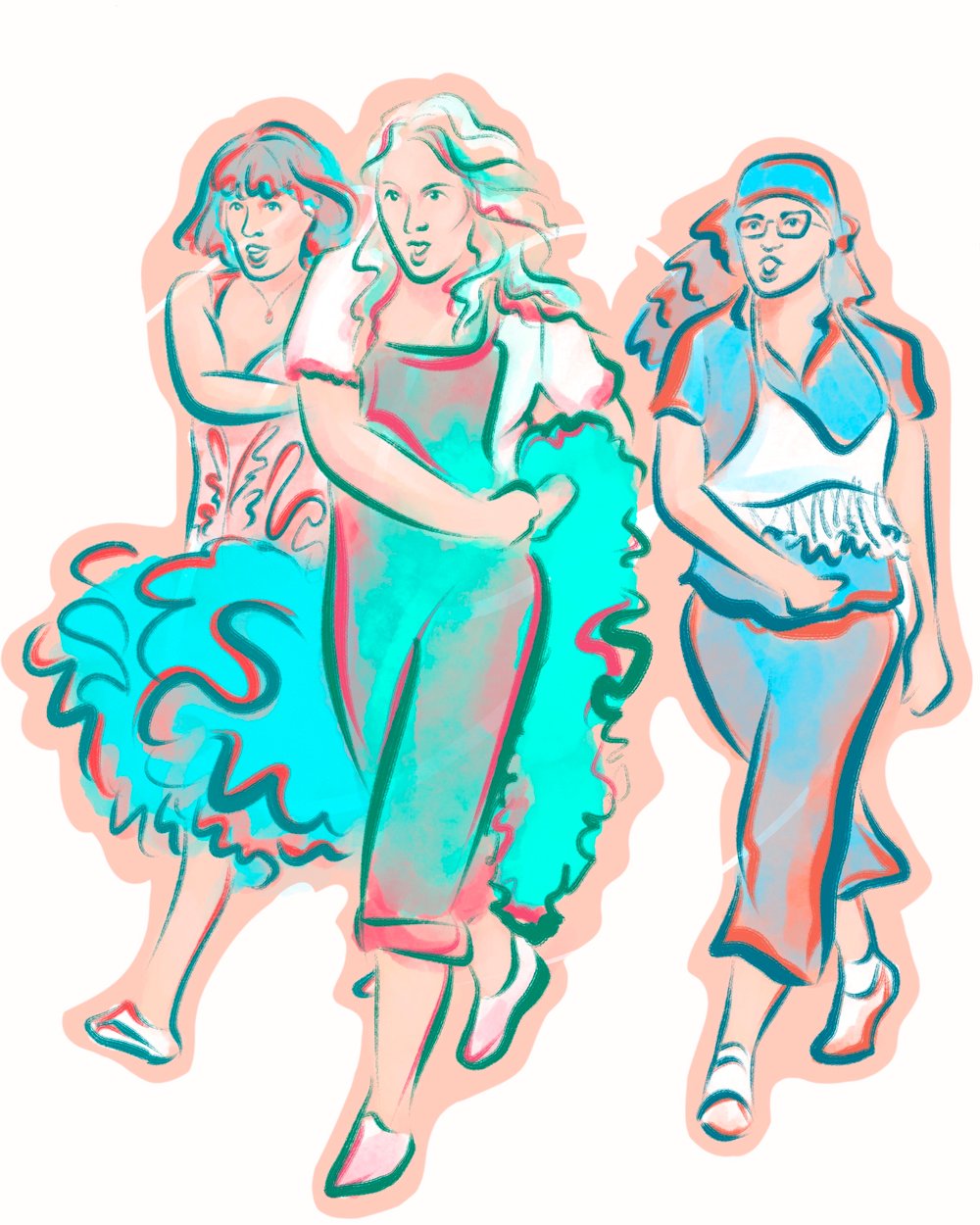Image of “Dancing Queen” Mamma Mia Sticker
