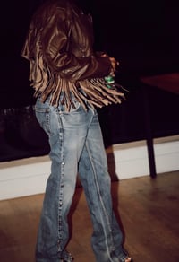 Image 5 of REWORKED VINTAGE  LEATHER JACKET 