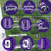 Image 1 of Football Earrings