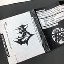 ABSU 1991 prototype for the Return Of The Ancients demo + The Temples Of Offal j card + flyer 