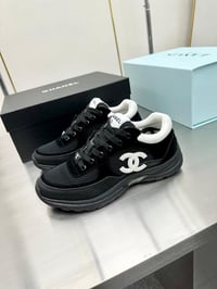 Image 1 of White logo CC trainers🤍✨