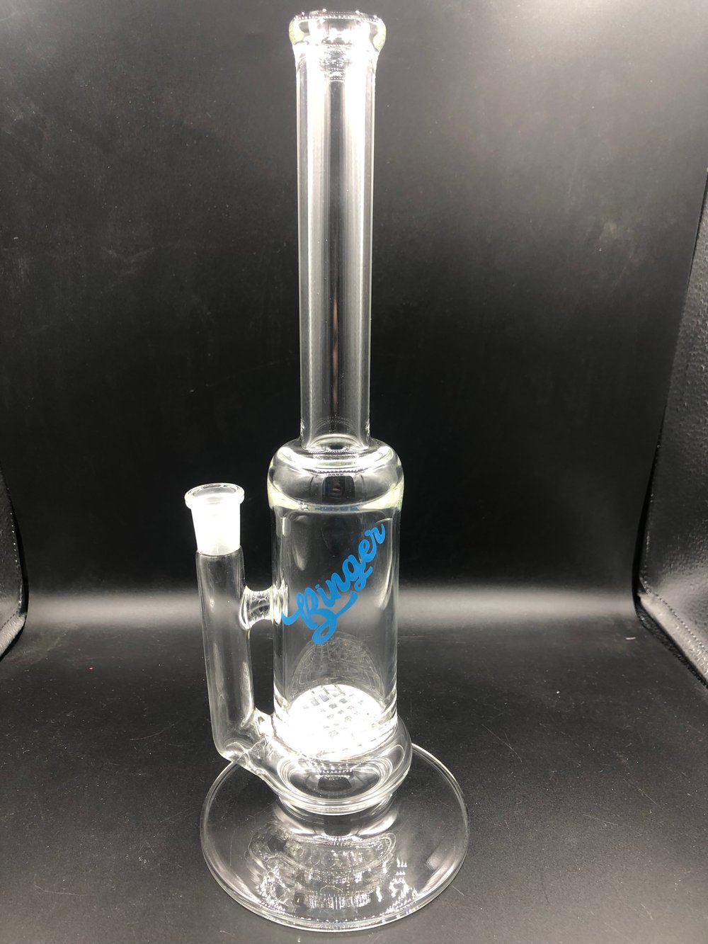 Image of 12-1/4” clear waffle disc rig w/base 