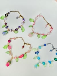 Image 2 of Flower Charm Bracelets