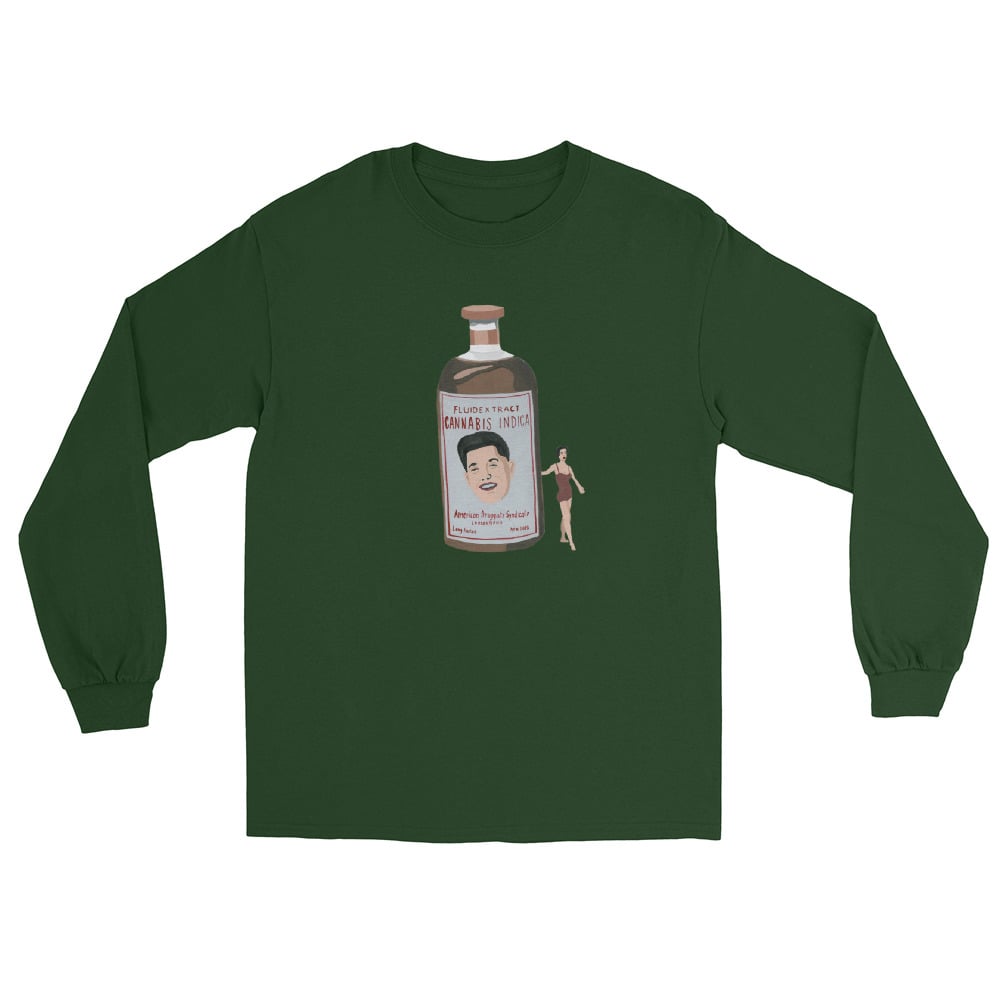 Image of CANNABIS INDICA LONG SLEEVE SHIRT