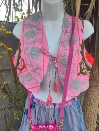 Image 6 of Wanderlust maxi skirt / bandeau dress - rainbows 8-14