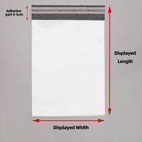 Image 7 of Self Adhesive Seal White Mailing Bags