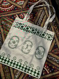 Image 1 of BLOCKPRINT TOTE 4/8