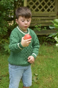Image 1 of Sports Aran Sweater - Kids