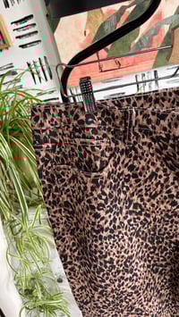 Image 1 of Leopard jeans 
