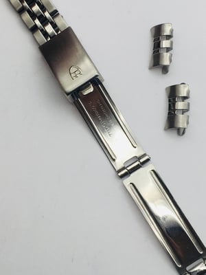 Image of STAINLESS STEEL LADIES WATCH STRAP,TUDOR,13mm,CURVE LUGS,NEW.(TU-6))
