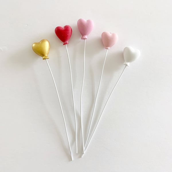 Image of Dollhouse Heart Balloon Bundles