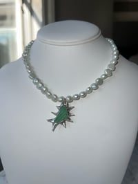 Image 2 of Seaglass Pearl Collar