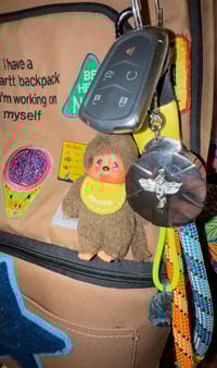 Image 1 of IN CASE OF EMERGENCY JAR KEYCHAIN 