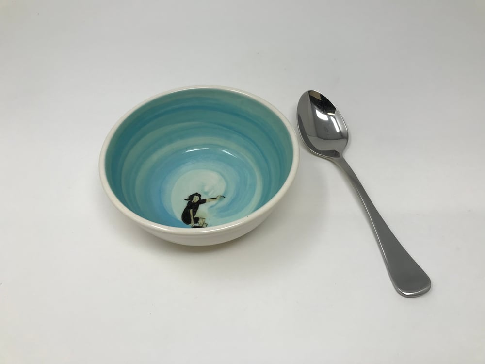 Image of Surf decorated Breakfast Bowls 
