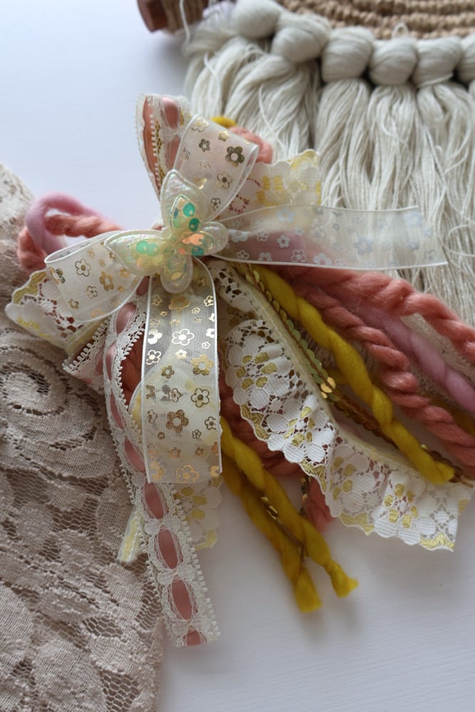 Image of SHABBY SPRING- WHIMSY BOW #17