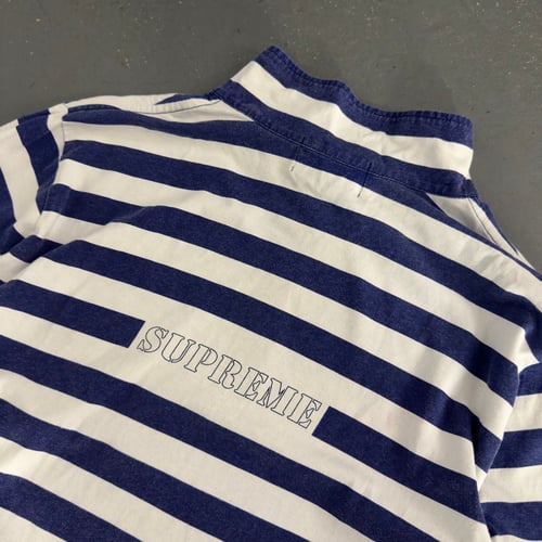 Image of SS 2016 Stone Island x Supreme 1/4 zip up, size large