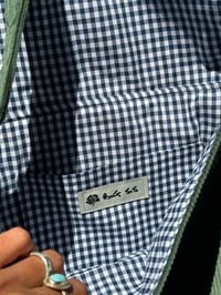 Image 3 of Shoulder Bag Green Corduroy 