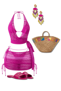 Image 3 of     Tropic Heat Ombré Mami Set **Size chart in description**