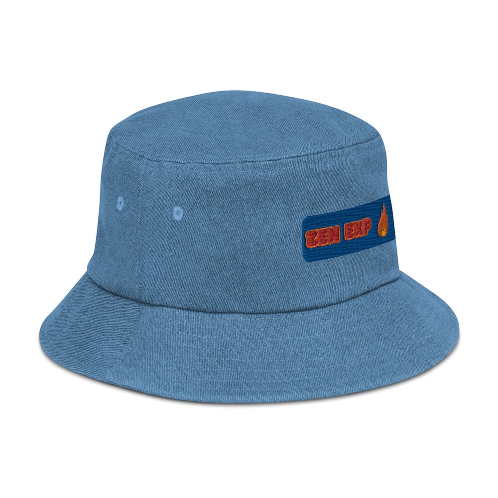 ZEN EXP - Flaming Denim bucket hat