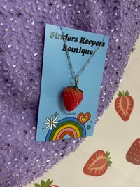 Strawberry necklace 