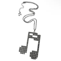 Image 1 of bundle of 2 studded beam necklaces