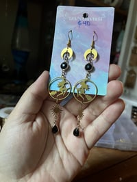 Image 2 of Witchy Moon & Sun Earrings 🌞🌛