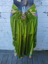 Image 8 of Sula slouch maxi skirt with pockets apple green 