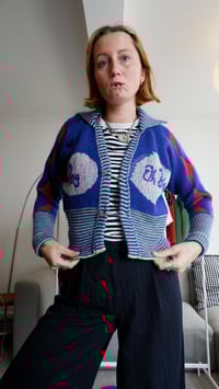 Image 2 of BOY OH BOY SMALL CARDIGAN SAMPLE