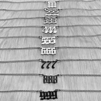 Image 2 of Silver Angel number pendants 