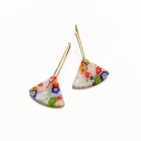 Image 2 of Millefiori Earrings No. 2