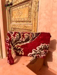 Image 1 of Orla Pouch Clutch - Red