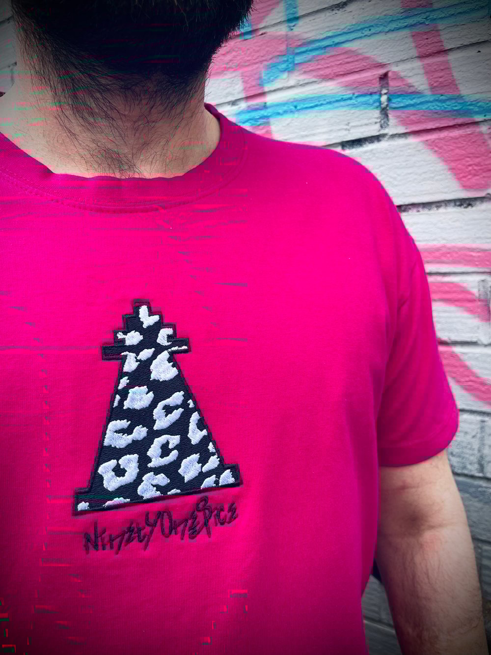 Image of Fushia Leopard Lighthouse Tee
