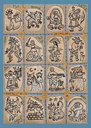 Image of folk character flash