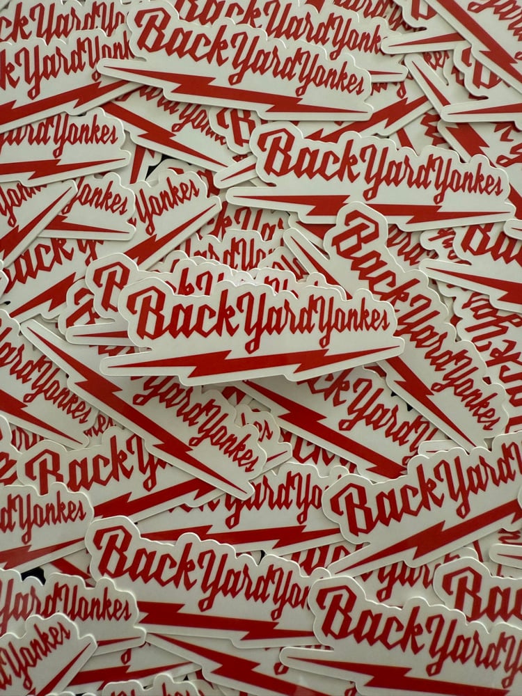 Back Yard Yonkes Milwaukee Sticker (3 Pack)