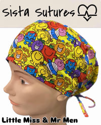 Image 6 of Book Scrub Hats