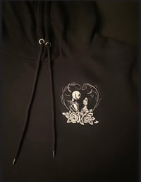 Image 3 of Jack & Sally Hoodies *Glow in the dark thread* in all color or black & white (allow 1-2 weeks)