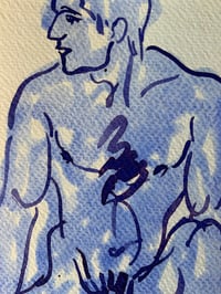 Image 3 of Watercolour ~ Blue Boys XI
