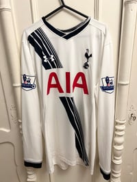 Image 6 of Tottenham Hotspur “ALDERWEIRELD 4” 2015/16 LS Home Shirt + patches 