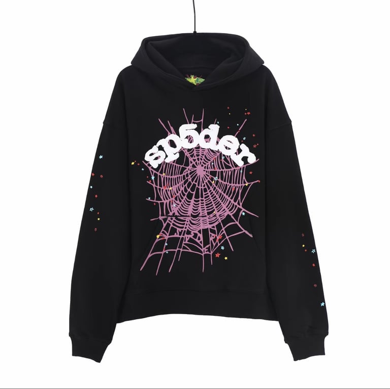 Spider 3D printed wool hoodie Clothing Menswear