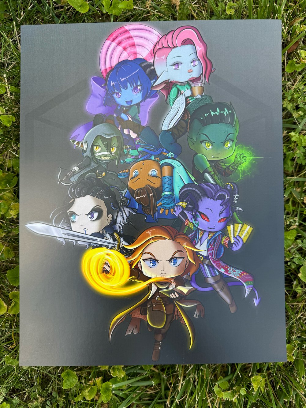 Image of Mighty Nein Print