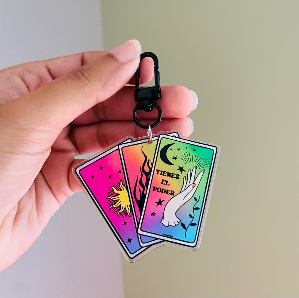 Image of Power Tarot Keychain