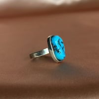 Image 1 of Size 9 Sunset Mine Turquoise Ring