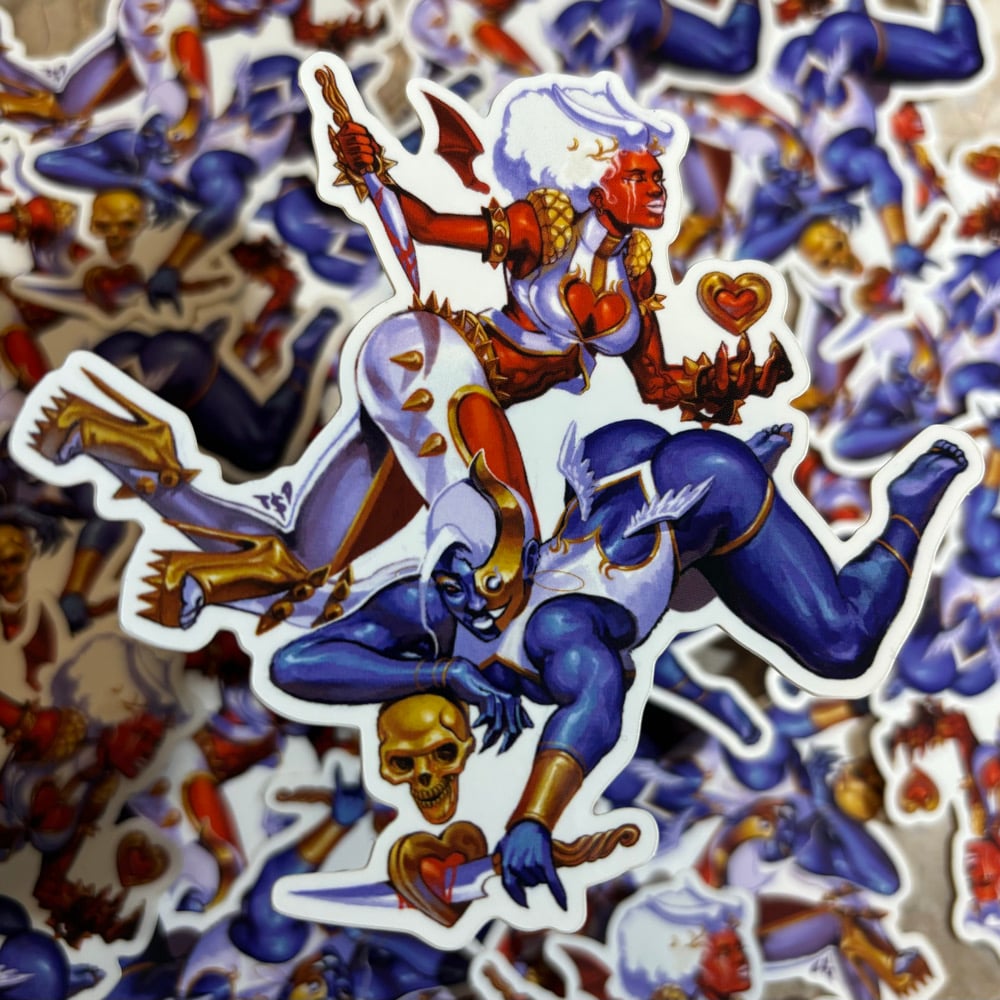 Image of Opposites Attract Sticker