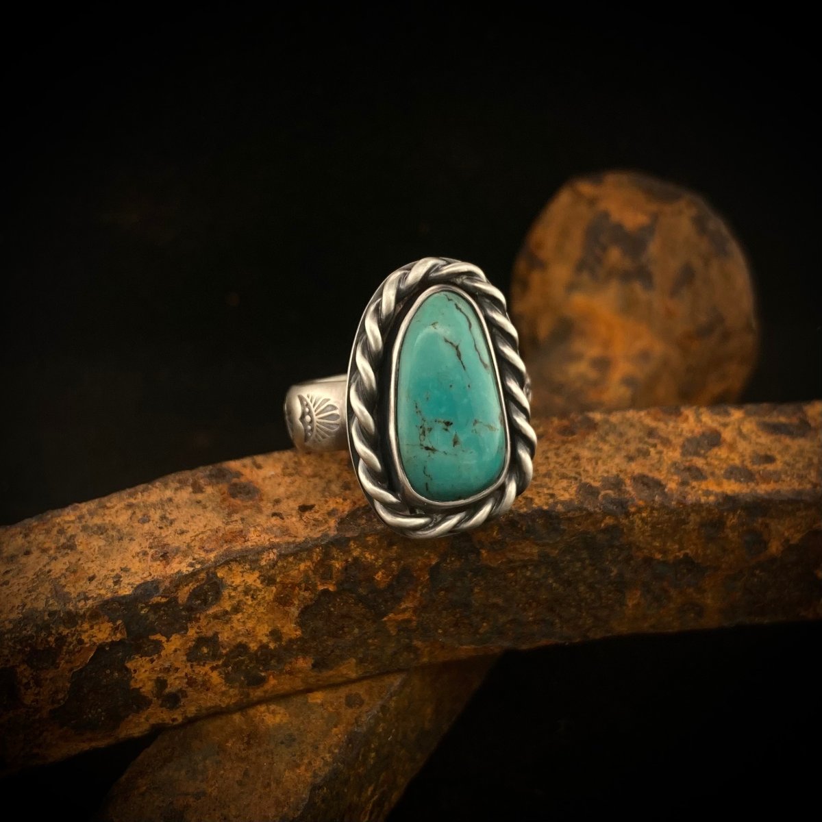 Tyrone Turquoise Ring 12