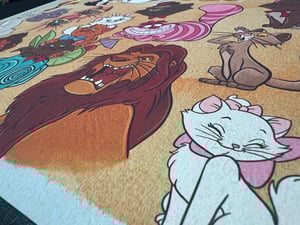 Image of Disney Inspired Traditional Tattoo Flash Sheet: D14 11x14