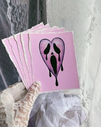 ‘Gh♡stface’ Embellished Art Print