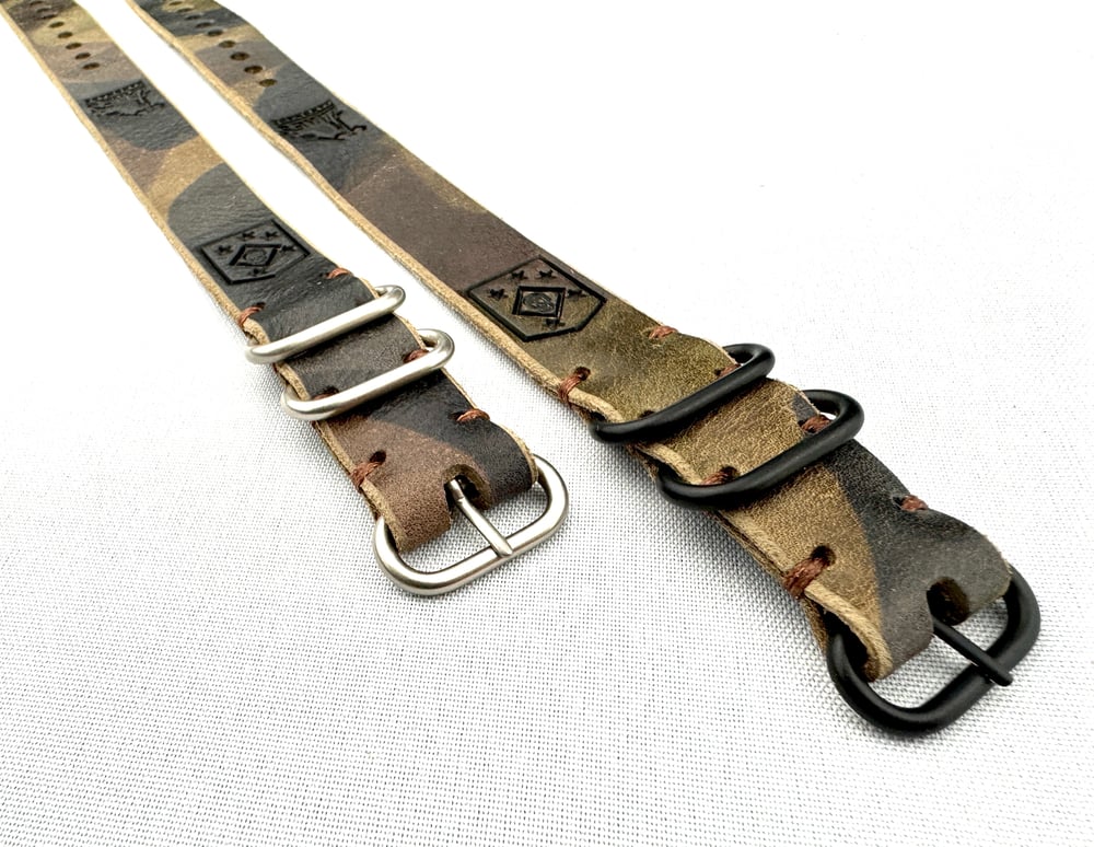 Image of Zane's Handmade Camo NATO Watch Strap
