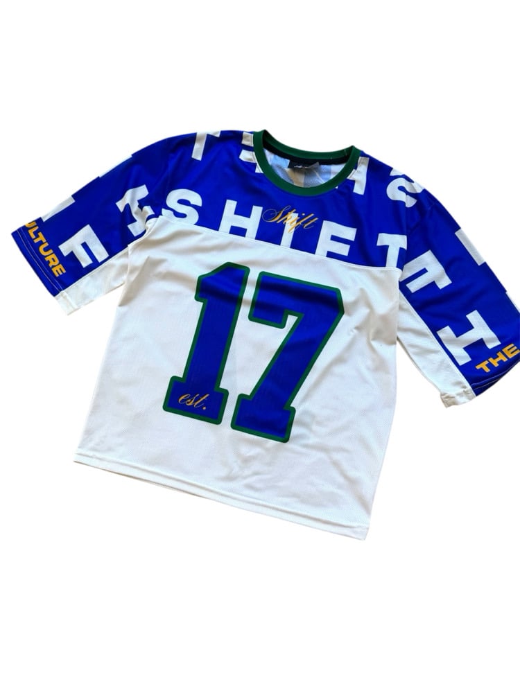 Blue/Cream Jersey 