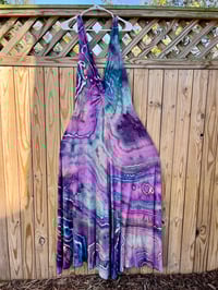 Image 3 of Deep V Ultra Wide Leg Jumpsuit